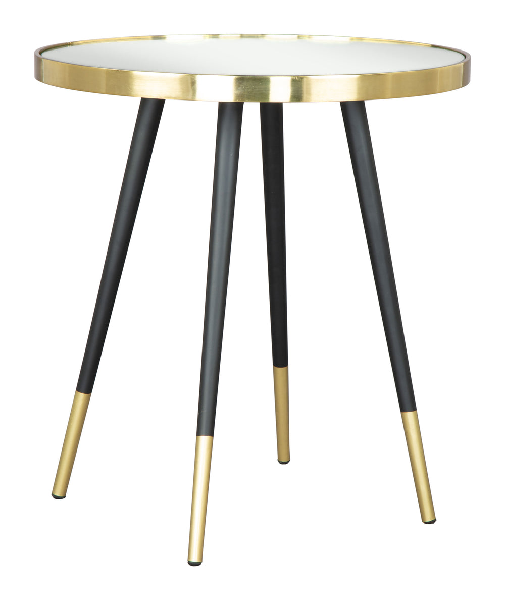 The Particle Side Table Gold & Black  Era and Style Inspired Home Decor 1