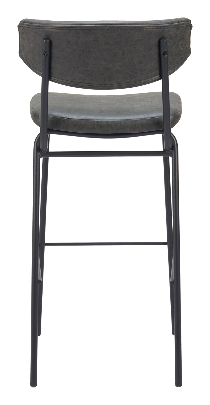 The Charon Barstool (Set of 2) Vintage Black  Era and Style Inspired Home Decor 1