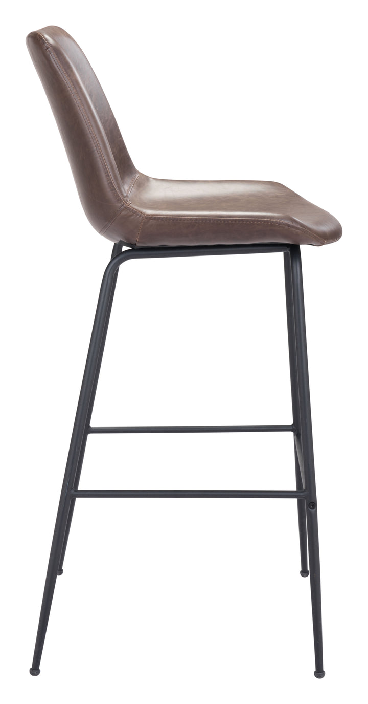 The Byron Barstool Brown  Era and Style Inspired Home Decor 1