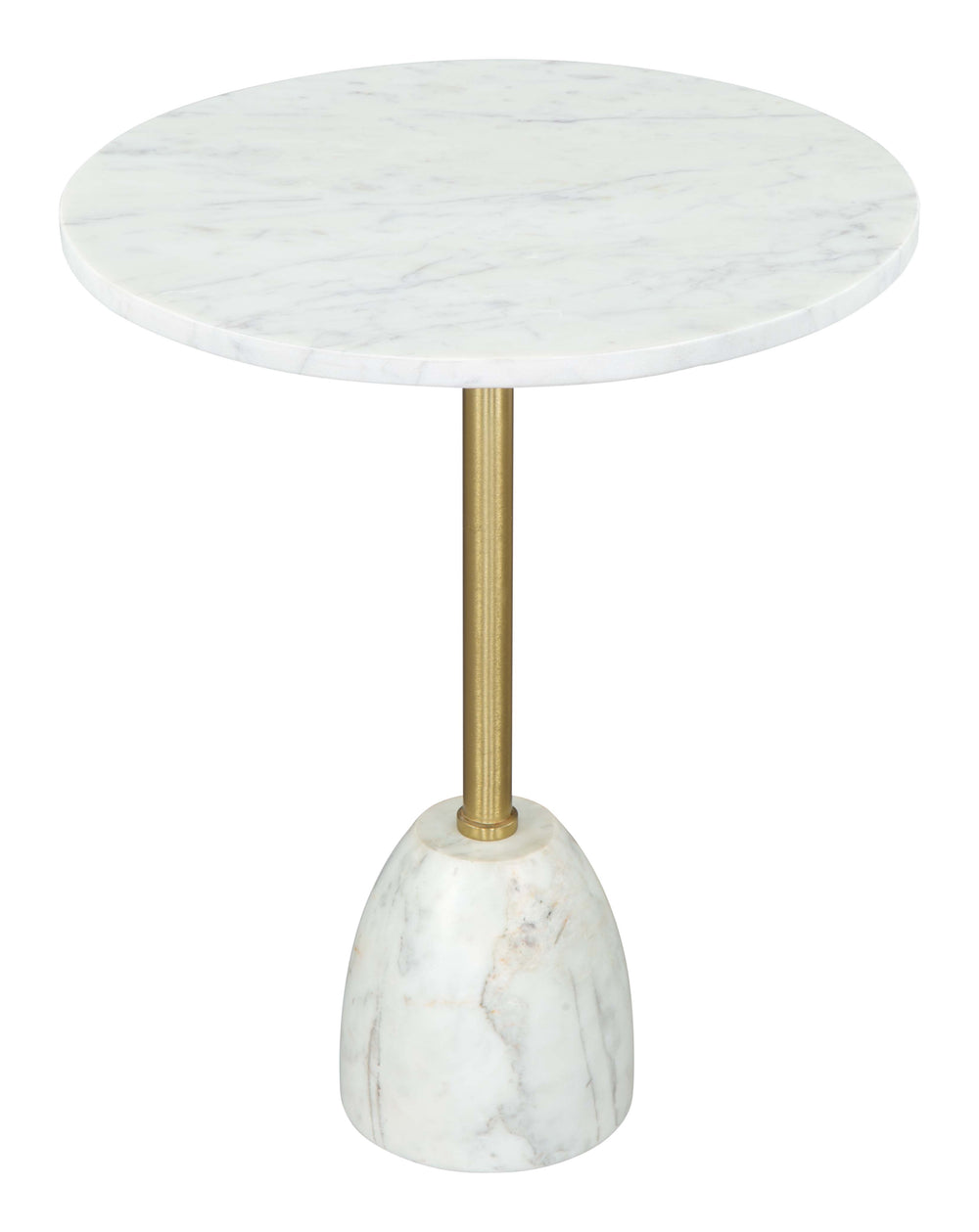 The Cynthia Side Table White & Gold  Era and Style Inspired Home Decor 1