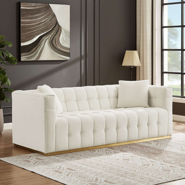 The Eleanor Sofa Beige Boucle Era and Style Inspired Home Décor 1