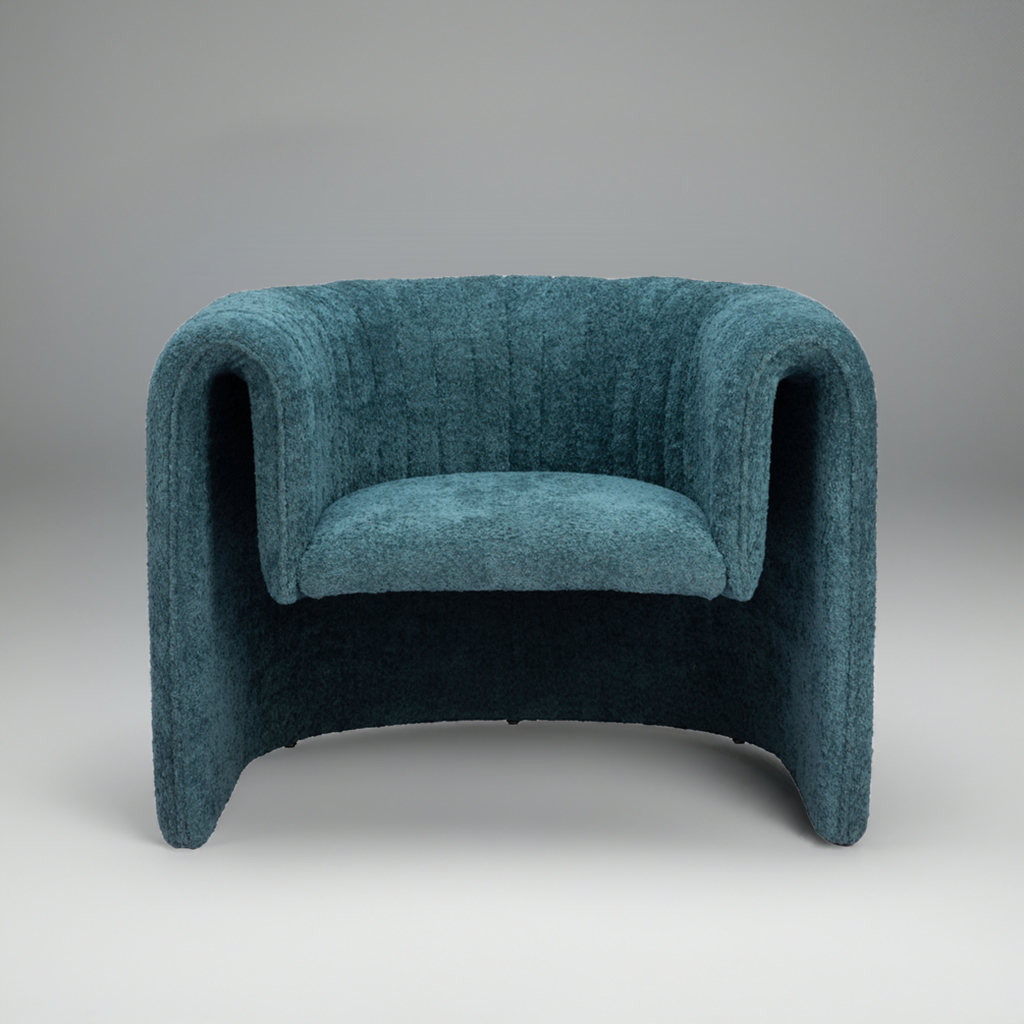 The Viana Accent Chair Aquamarine