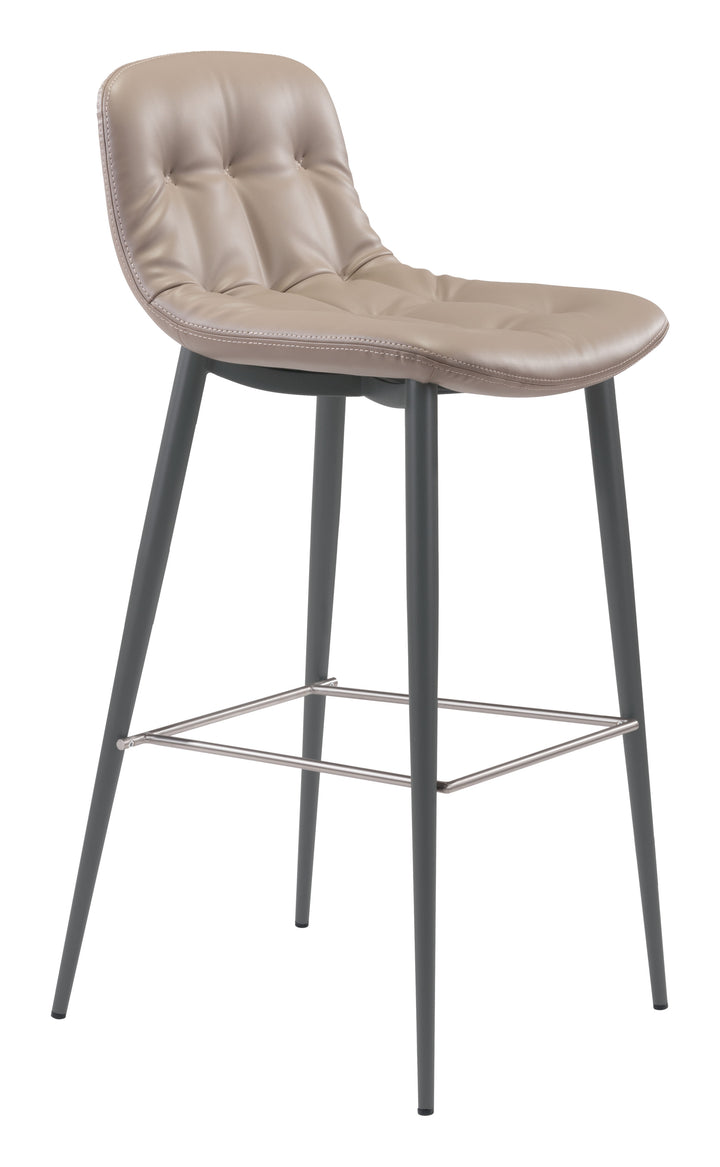 The Tangiers Barstool (Set of 2) Taupe  Era and Style Inspired Home Decor 1