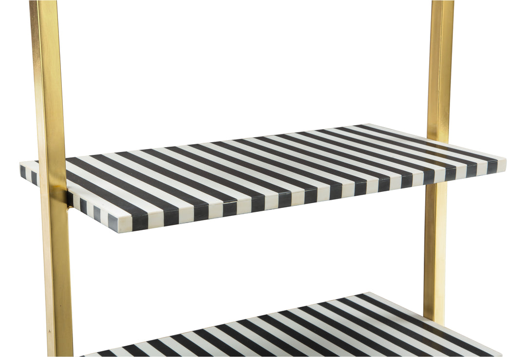 The Zebra Shelf Multicolor  Era and Style Inspired Home Decor 1