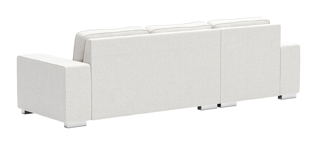 The Brickell Sectional White  Era and Style Inspired Home Decor 1