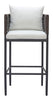 The Palm Paradise Barstool Gray  Era and Style Inspired Home Decor 1