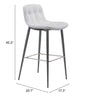 The Tangiers Barstool (Set of 2) White  Era and Style Inspired Home Decor 1