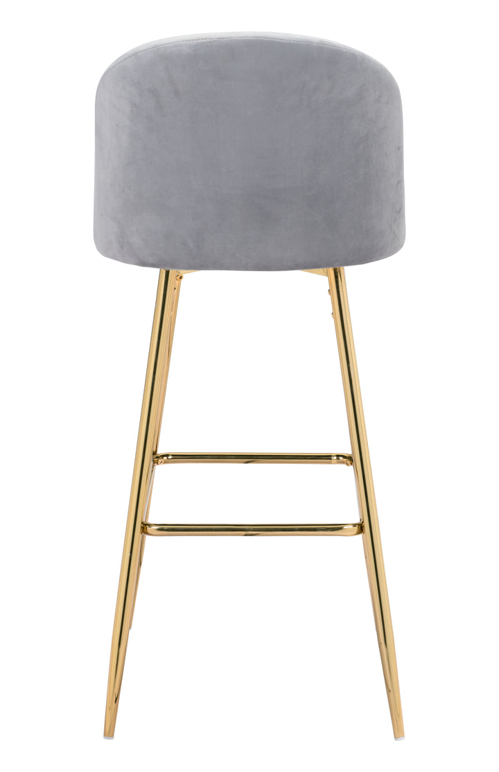 The Cozy Barstool Gray & Gold  Era and Style Inspired Home Decor 1