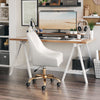 The Madelaine Office Chair White & Gold  Era and Style Inspired Home Decor 1