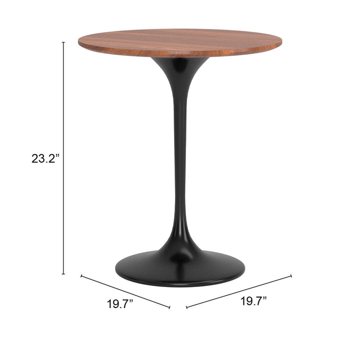 The Wilco Side Table Walnut & Black  Era and Style Inspired Home Decor 1