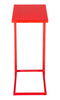 The Atom Side Table Red  Era and Style Inspired Home Decor 1