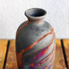 Koban Ceramic Raku Pottery Vase with Water Tube by RAAQUU