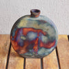 Kumo Ceramic Raku Pottery Vase by RAAQUU