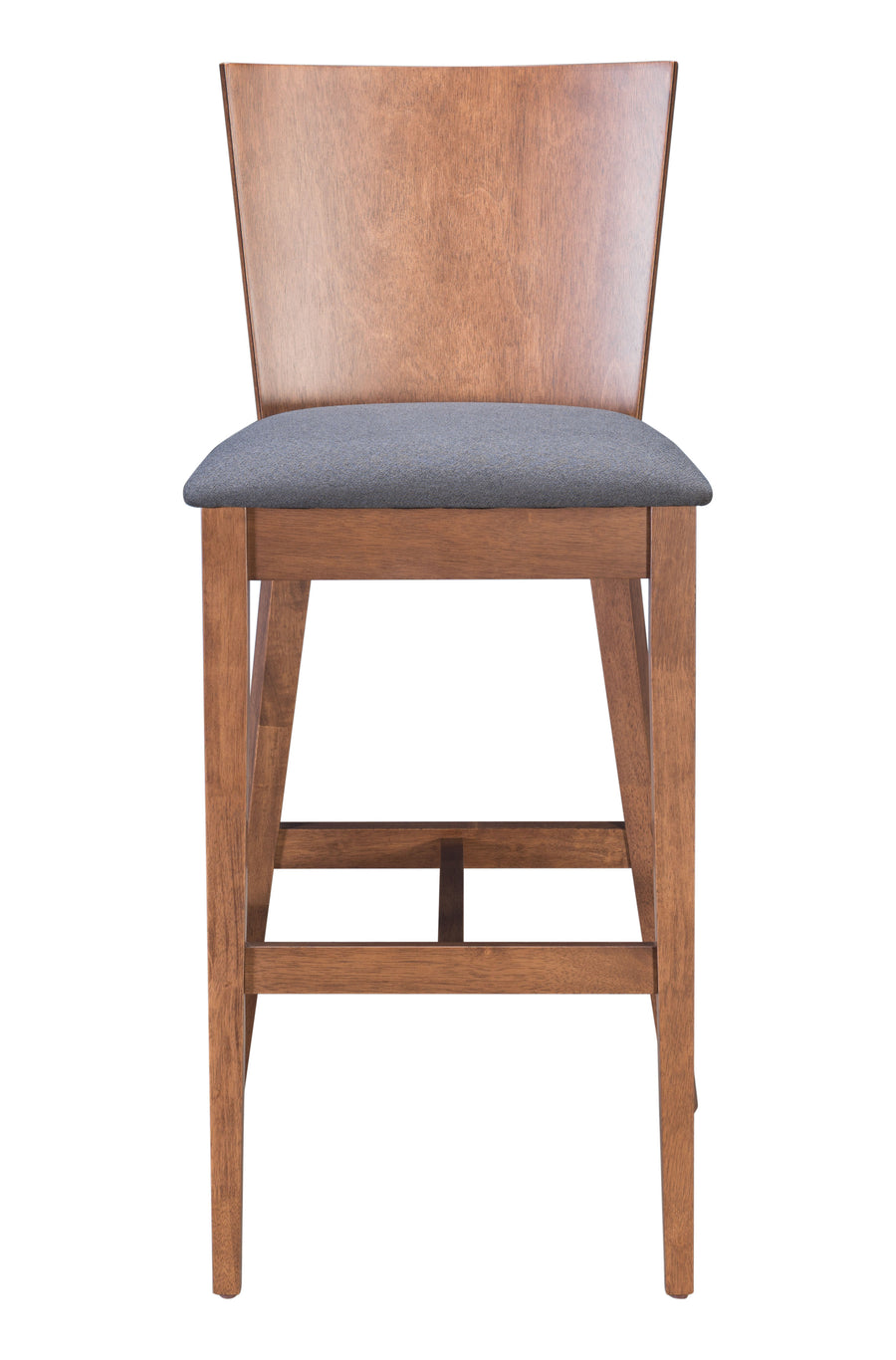 The Ambrose Barstool (Set of 2) Walnut & Dark Gray  Era and Style Inspired Home Decor 1