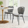 The Terrence Dining Chair (Set of 2) Vintage Gray  Era and Style Inspired Home Decor 1