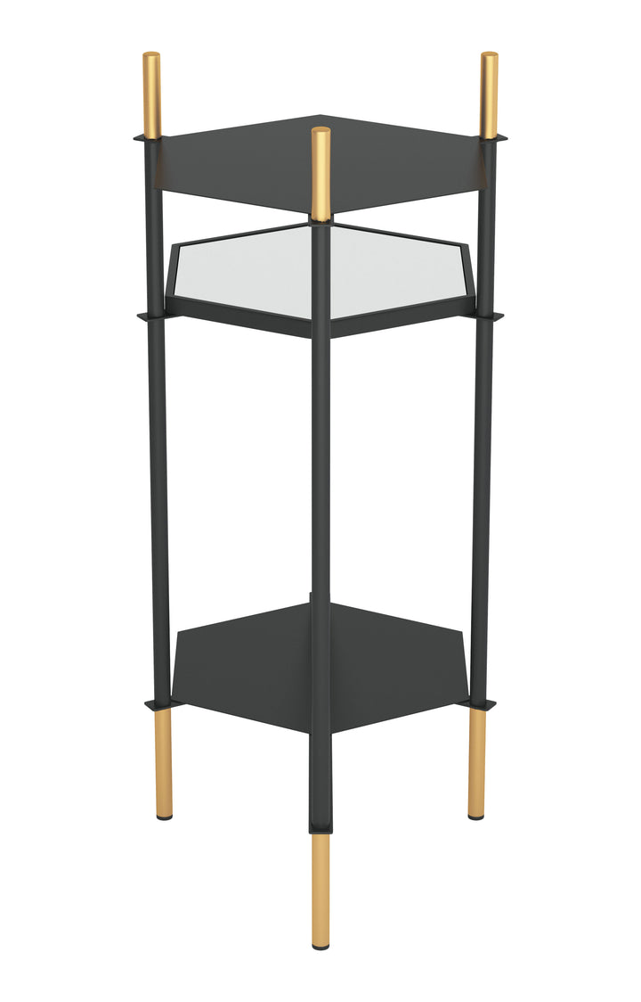 The William Side Table Black & Gold  Era and Style Inspired Home Decor 1