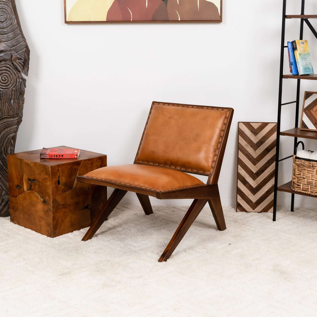 The Colin Tan Leather Lounge Chair Era and Style Inspired Home Décor 6