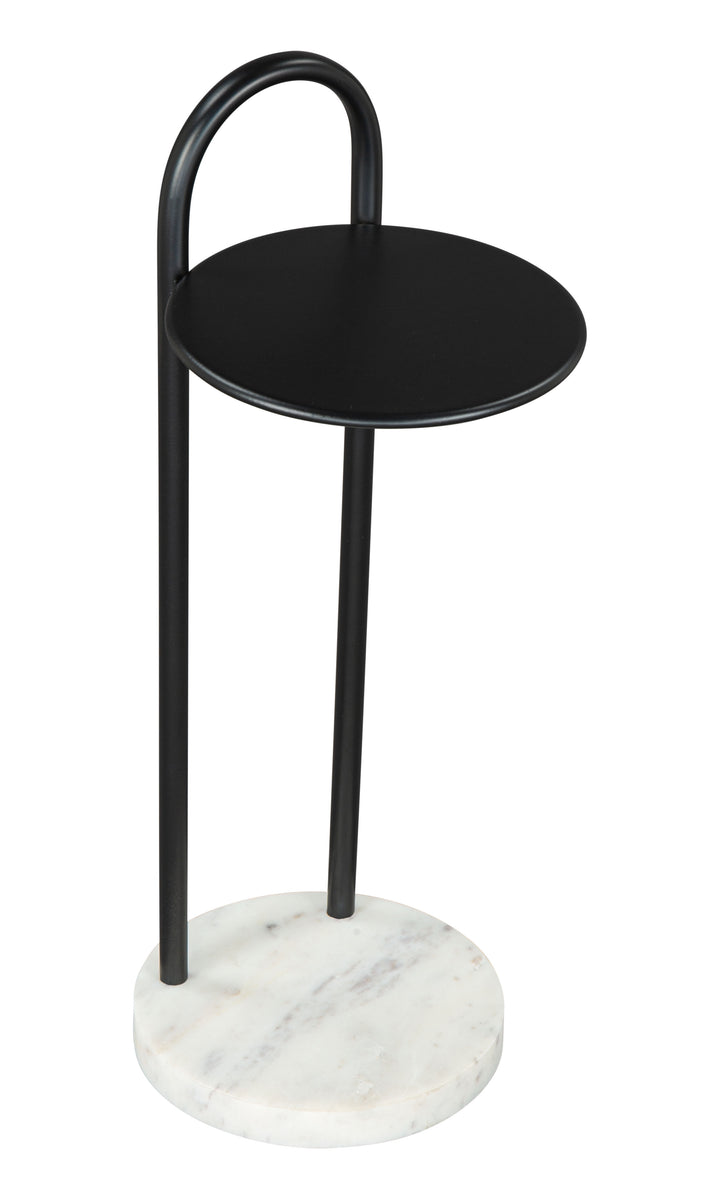 The Christian Side Table Black & White  Era and Style Inspired Home Decor 1