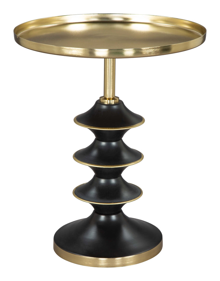 The Donahue Side Table Gold & Black  Era and Style Inspired Home Decor 1