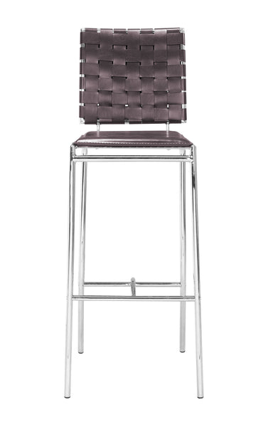 The Criss Cross Barstool (Set of 2) Espresso  Era and Style Inspired Home Decor 1