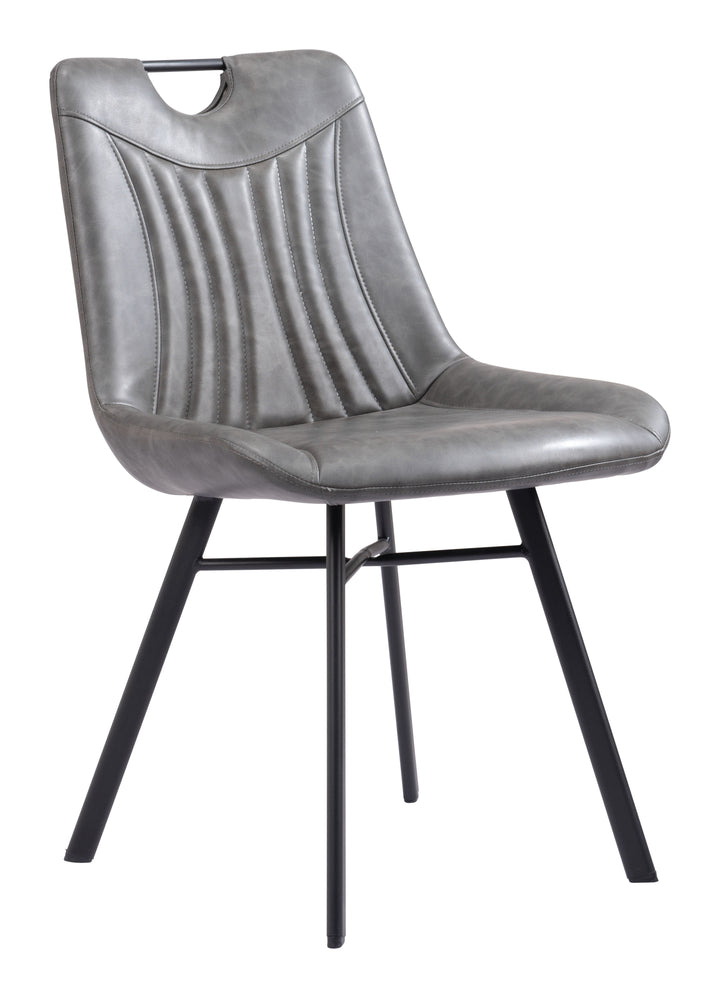 The Tyler Dining Chair (Set of 2) Vintage Gray  Era and Style Inspired Home Decor 1