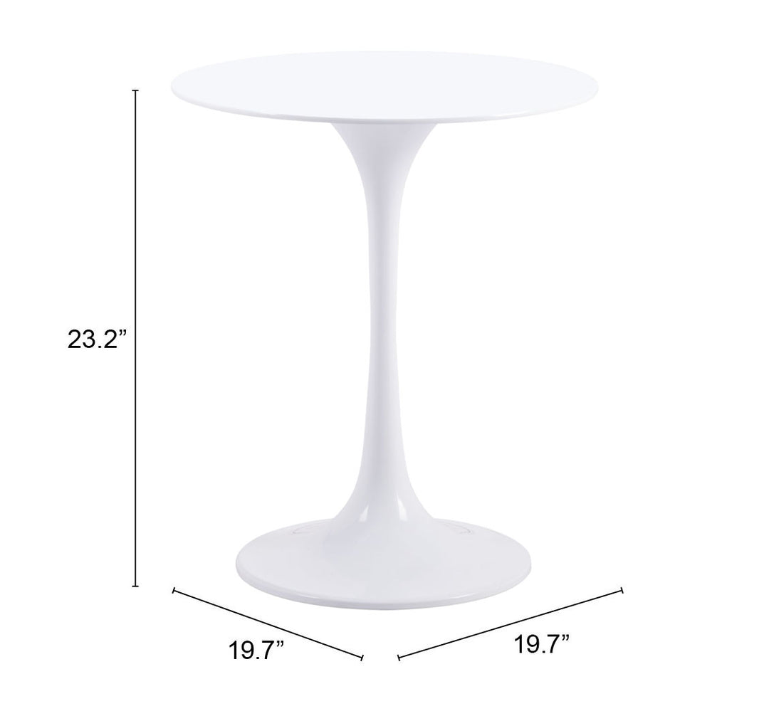 The Wilco Side Table White  Era and Style Inspired Home Decor 1