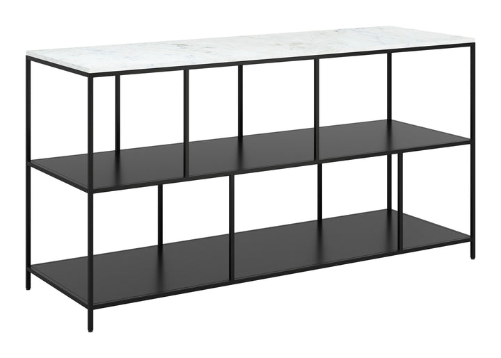 The Singularity Console Table White & Black  Era and Style Inspired Home Decor 1