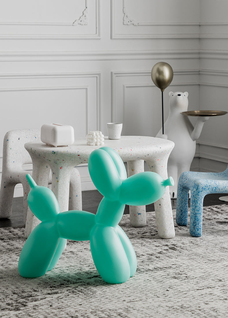 Balloon Dog Chair by White Market