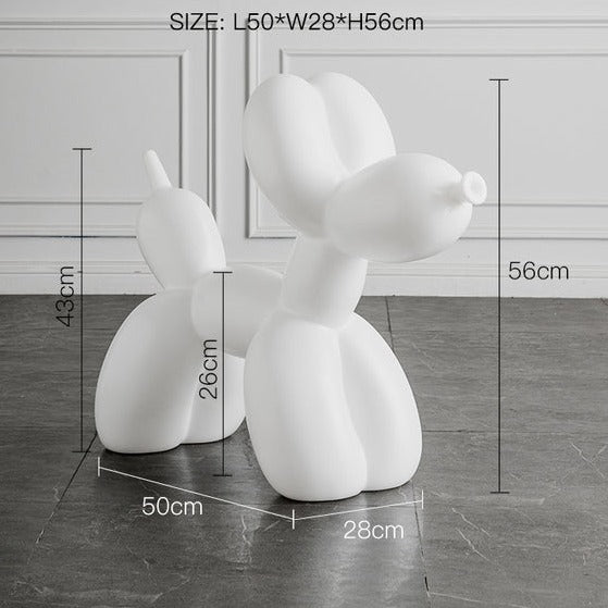 Balloon Dog Chair by White Market