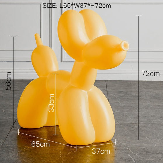 Balloon Dog Chair by White Market