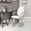 The Enterprise Low Back Office Chair White  Era and Style Inspired Home Decor 1