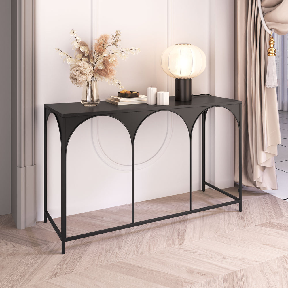 The Loriet Console Table Black  Era and Style Inspired Home Decor 1