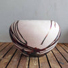 RAAQUU Large 13.5" Wide Tsubomi Vase PRE-ORDER Raku Pottery by RAAQUU