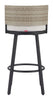 The Midnight Wave Barstool White  Era and Style Inspired Home Decor 1