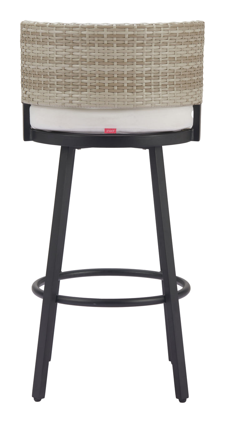 The Midnight Wave Barstool White  Era and Style Inspired Home Decor 1