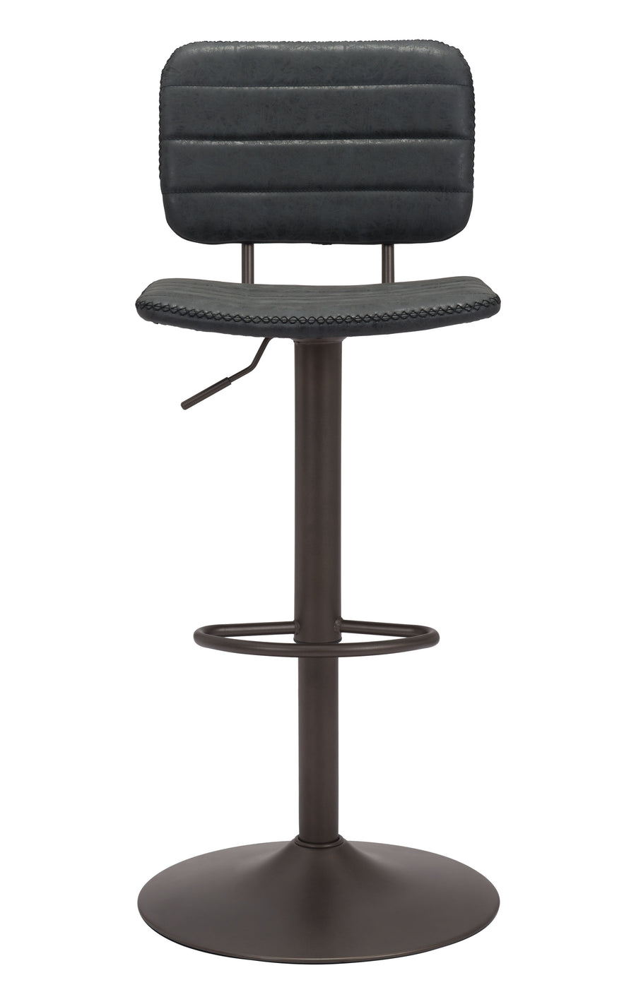 The Holden Barstool Vintage Black & Dark Bronze  Era and Style Inspired Home Decor 1