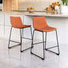 The Smart Counter Stool (Set of 2) Burnt Orange  Era and Style Inspired Home Decor 1