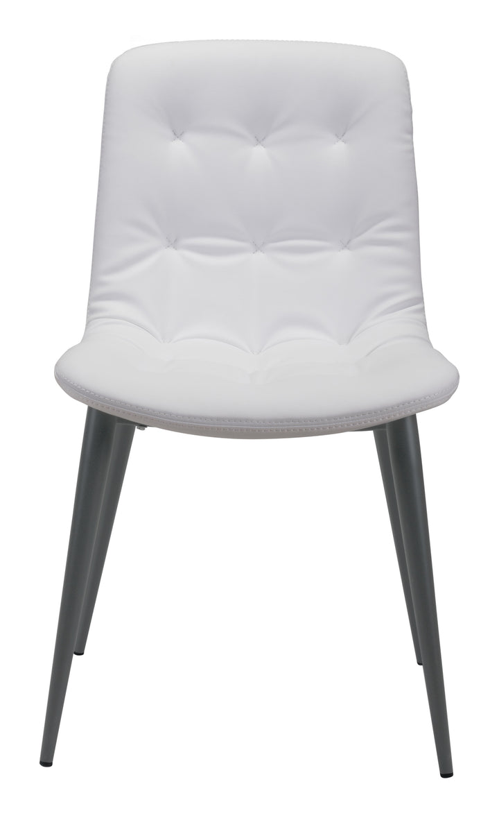 The Tangiers Dining Chair (Set of 2) White