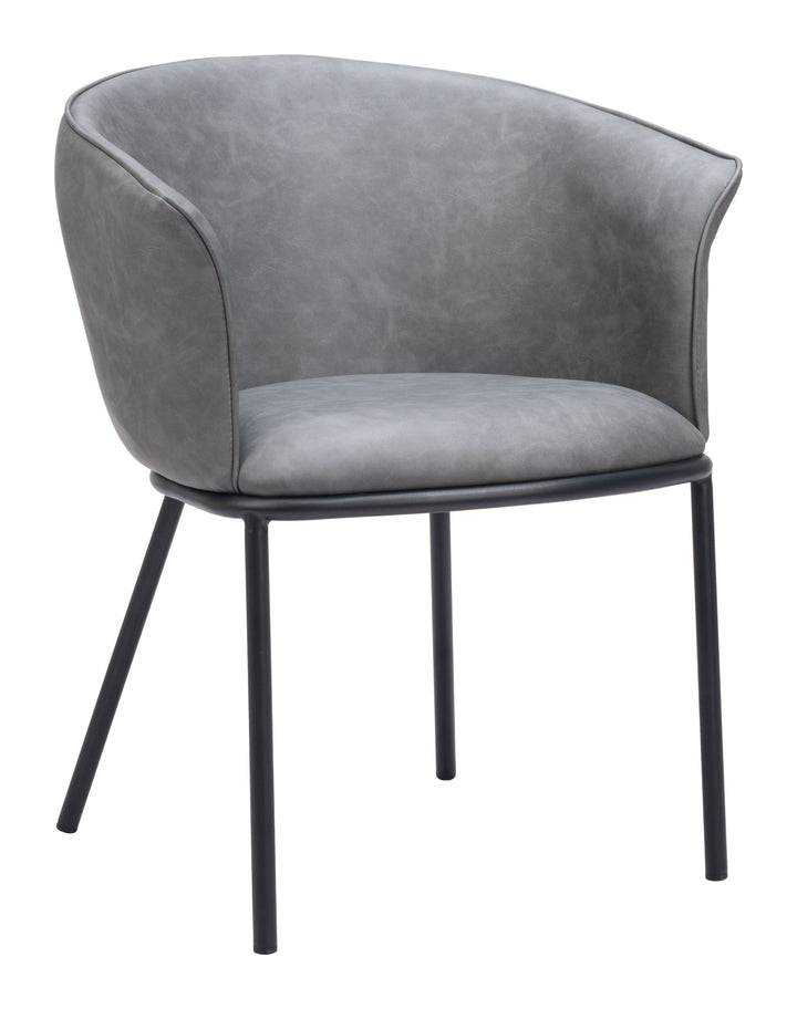 The Garston Dining Chair Gray  Era and Style Inspired Home Decor 1