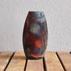 Tsuri Ceramic Raku Pottery Vase by RAAQUU