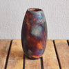 Tsuri Ceramic Raku Pottery Vase by RAAQUU