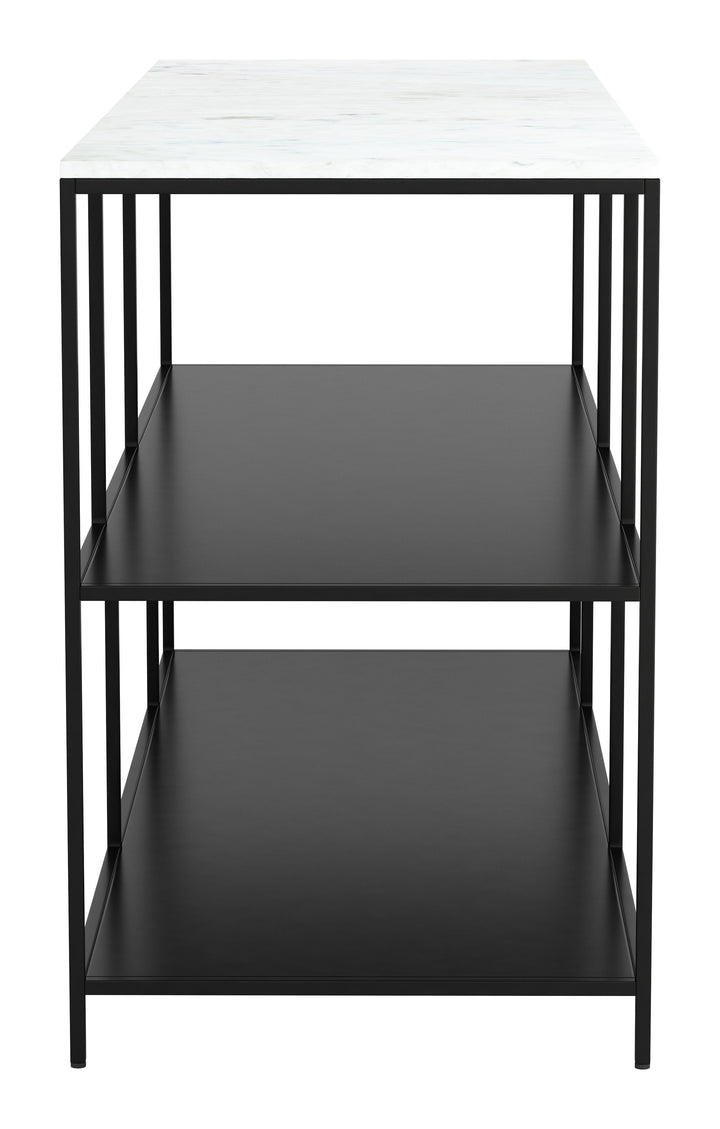 The Singularity Console Table White & Black  Era and Style Inspired Home Decor 1