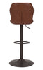 The Vital Barstool Vintage Brown & Dark Bronze  Era and Style Inspired Home Decor 1