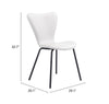 The Torlo Dining Chair (Set of 2) White  Era and Style Inspired Home Decor 1