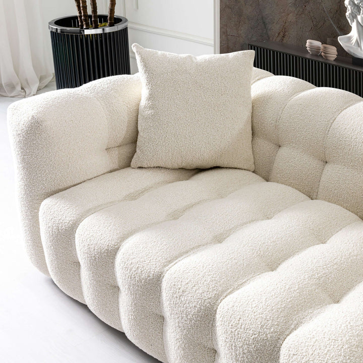 The Eden Modern Tufted Chesterfield Boucle Fabric Sofa Era and Style Inspired Home Décor 4