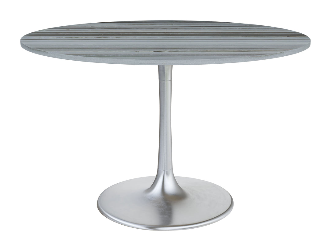 The Star City Dining Table Gray & Silver  Era and Style Inspired Home Decor 1