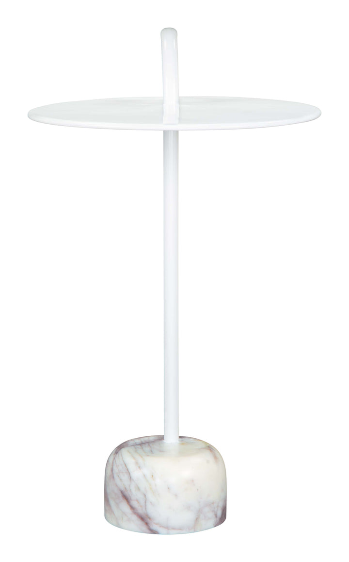 The Will Side Table White  Era and Style Inspired Home Decor 1