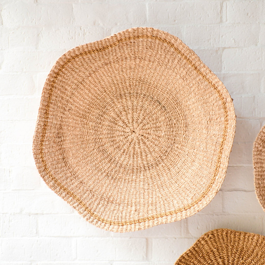 Scallop Wall Baskets, Large - Wall Baskets