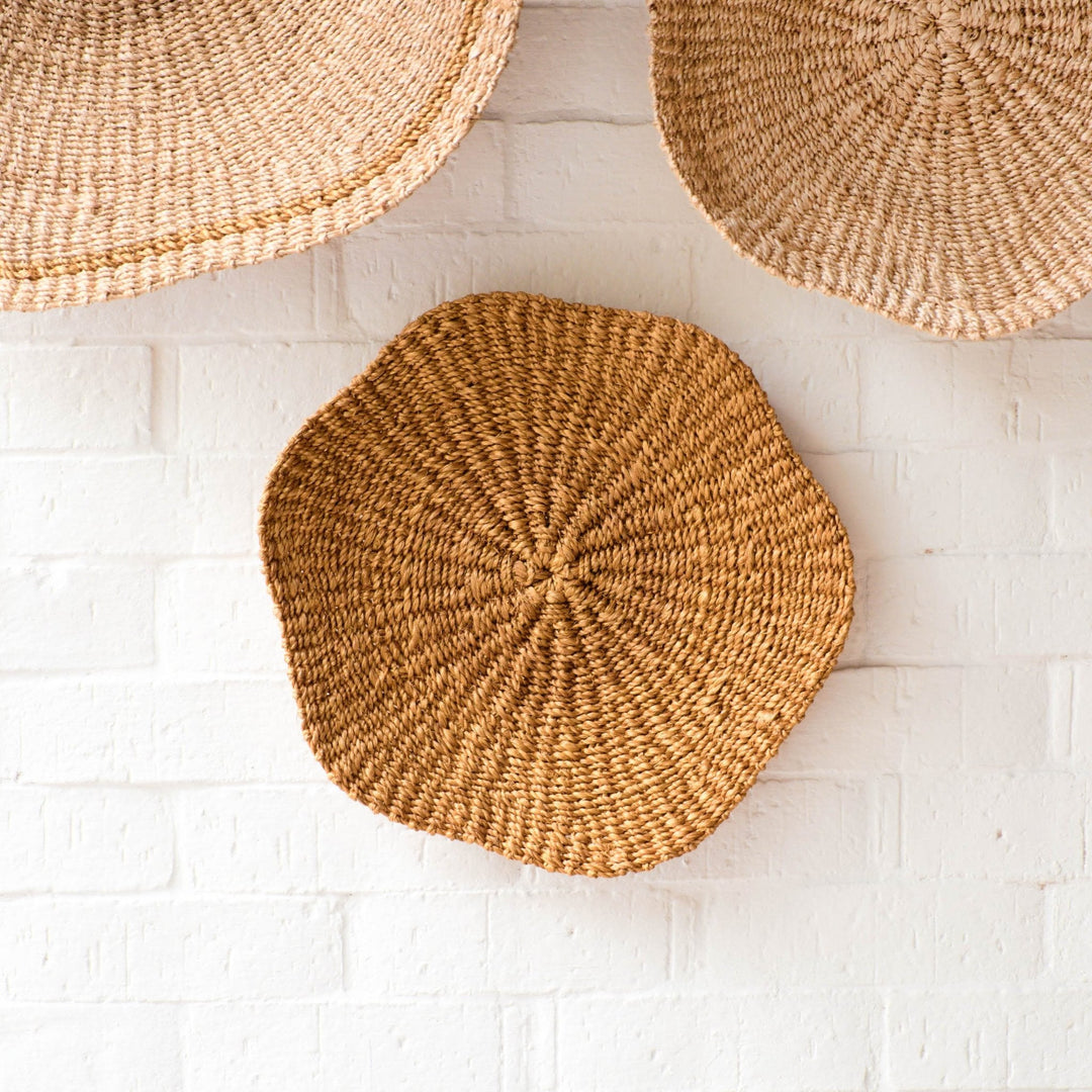 Scallop Wall Baskets, Small - Wall Baskets