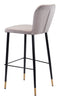 The Manchester Barstool (Set of 2) Gray  Era and Style Inspired Home Decor 1